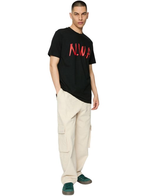 T-shirt motif/style n.w.a - mister tee - Kiabi