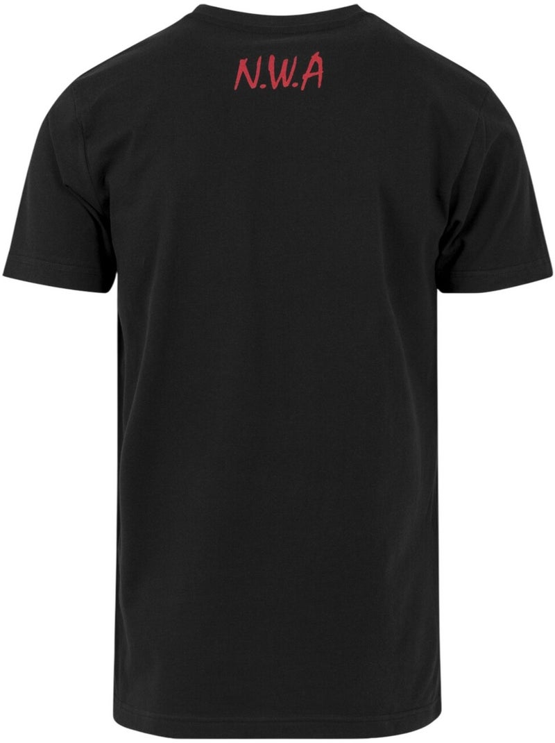 T-shirt motif/style n.w.a - mister tee Noir - Kiabi