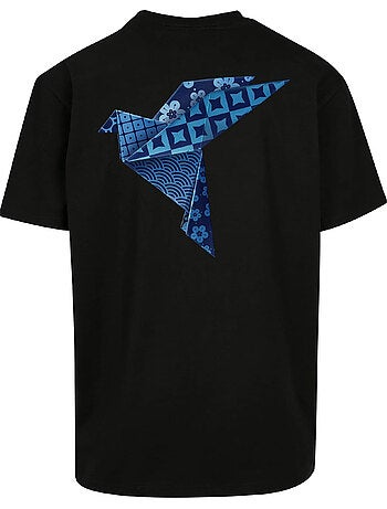 T-shirt motif/style oiseau de papier - mister tee