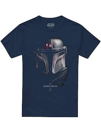 T-shirt motif/style ombre - la guerre des étoiles the mandalorian (mandalorien)
