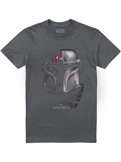 T-shirt motif/style ombre - la guerre des étoiles the mandalorian (mandalorien) - Kiabi