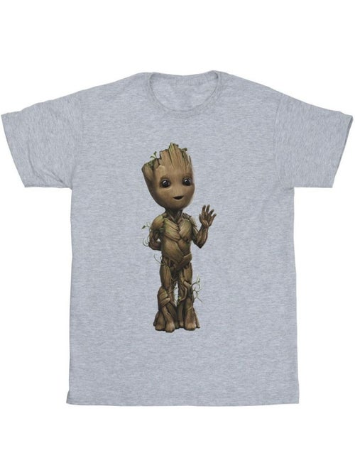 T-shirt motif/style ondulé am groot - marvel - Kiabi