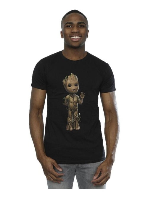 T-shirt motif/style ondulé am groot - marvel - Kiabi