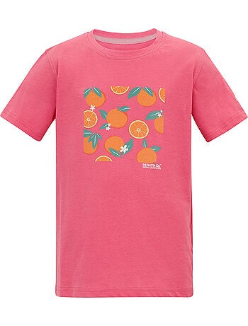 T-shirt motif/style orange bosley - regatta