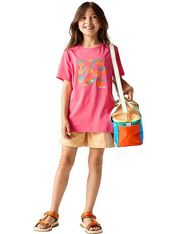 T-shirt motif/style orange bosley - regatta