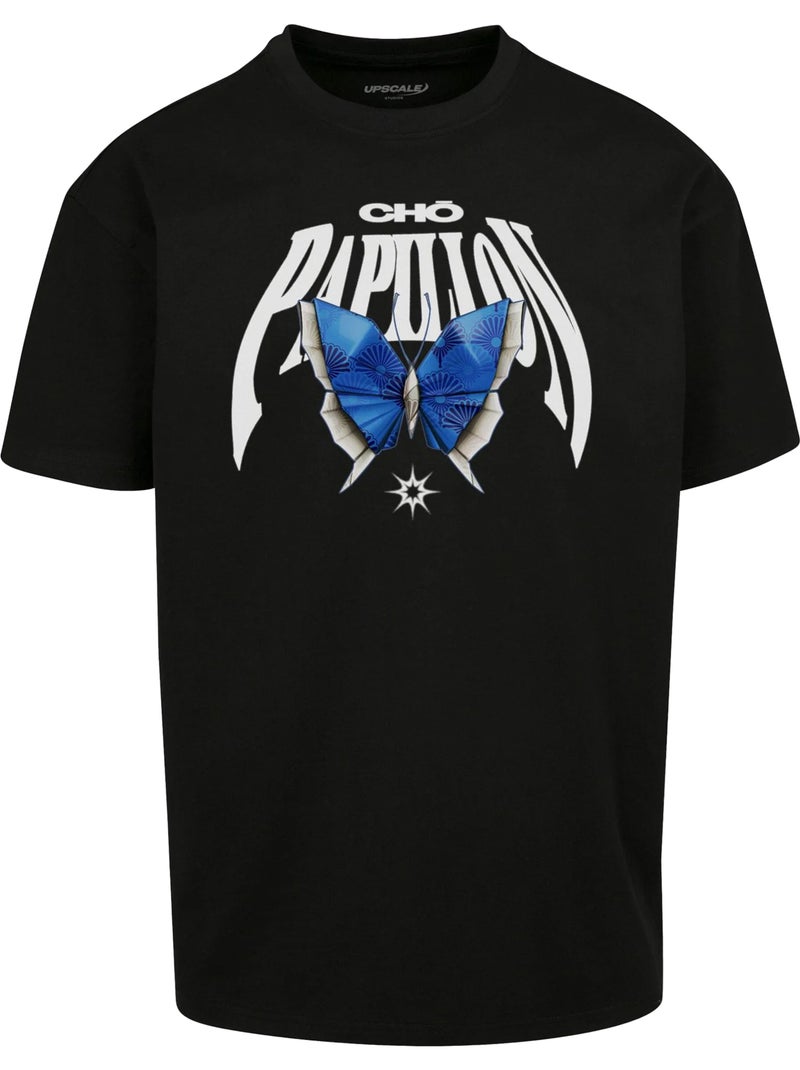 T-shirt motif/style origami - mister tee Noir - Kiabi