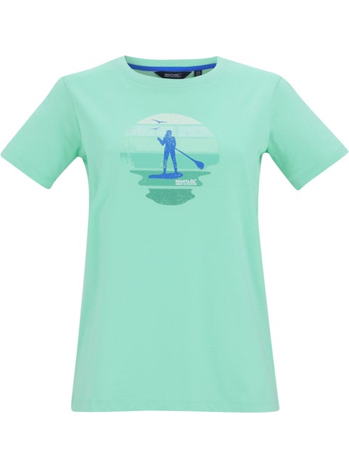 T-shirt motif/style paddleboard au coucher du soleil filandra - regatta - Kiabi T-shirt motif/style paddleboard au coucher du soleil filandra - regatta - Kiabi