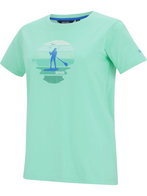 T-shirt motif/style paddleboard au coucher du soleil filandra - regatta - Kiabi T-shirt motif/style paddleboard au coucher du soleil filandra - regatta - Kiabi