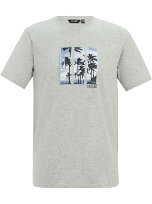 T-shirt motif/style palmier cline - regatta - Kiabi