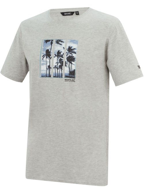 T-shirt motif/style palmier cline - regatta - Kiabi