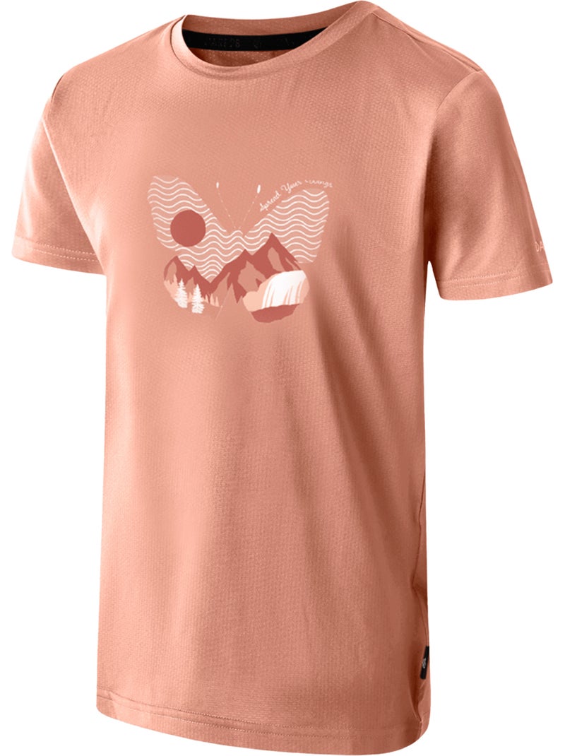 T-shirt motif/style papillon amuse - dare 2b Rose saumon - Kiabi
