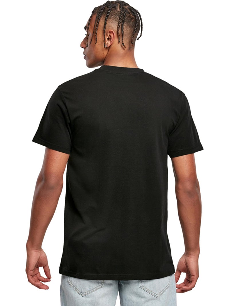 T-shirt motif/style papillon become the change - mister tee Noir - Kiabi