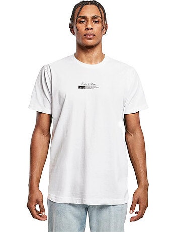 T-shirt motif/style papillon become the change 2.0 - mister tee