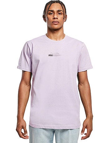 T-shirt motif/style papillon become the change 2.0 - mister tee