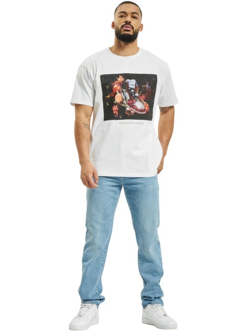 T-shirt motif/style peindre renairssance - mister tee - Kiabi
