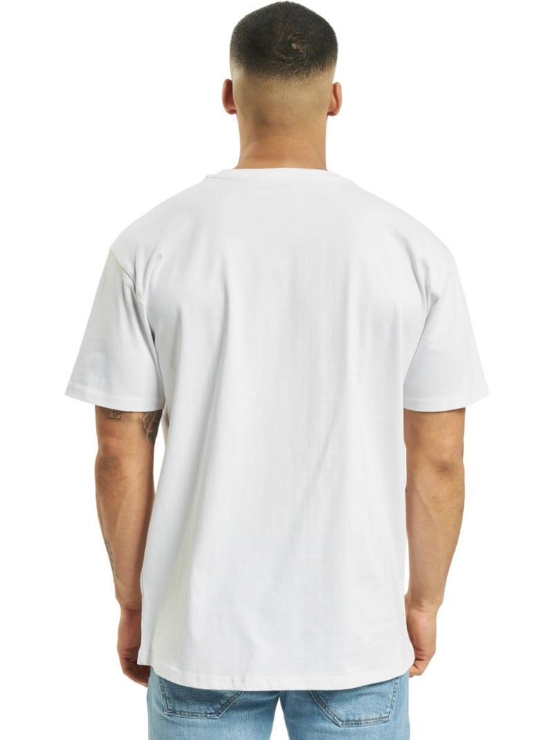 T-shirt motif/style peindre renairssance - mister tee Blanc - Kiabi