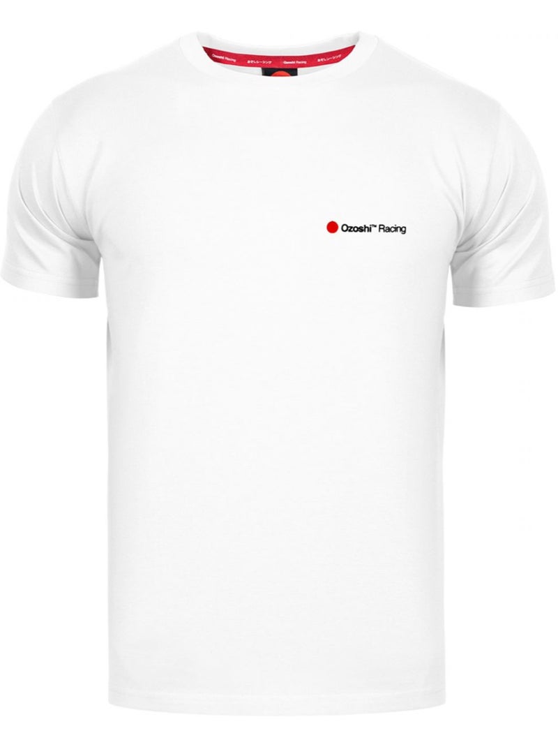 T-shirt motif/style petit logo - ozoshi Bleu marine - Kiabi