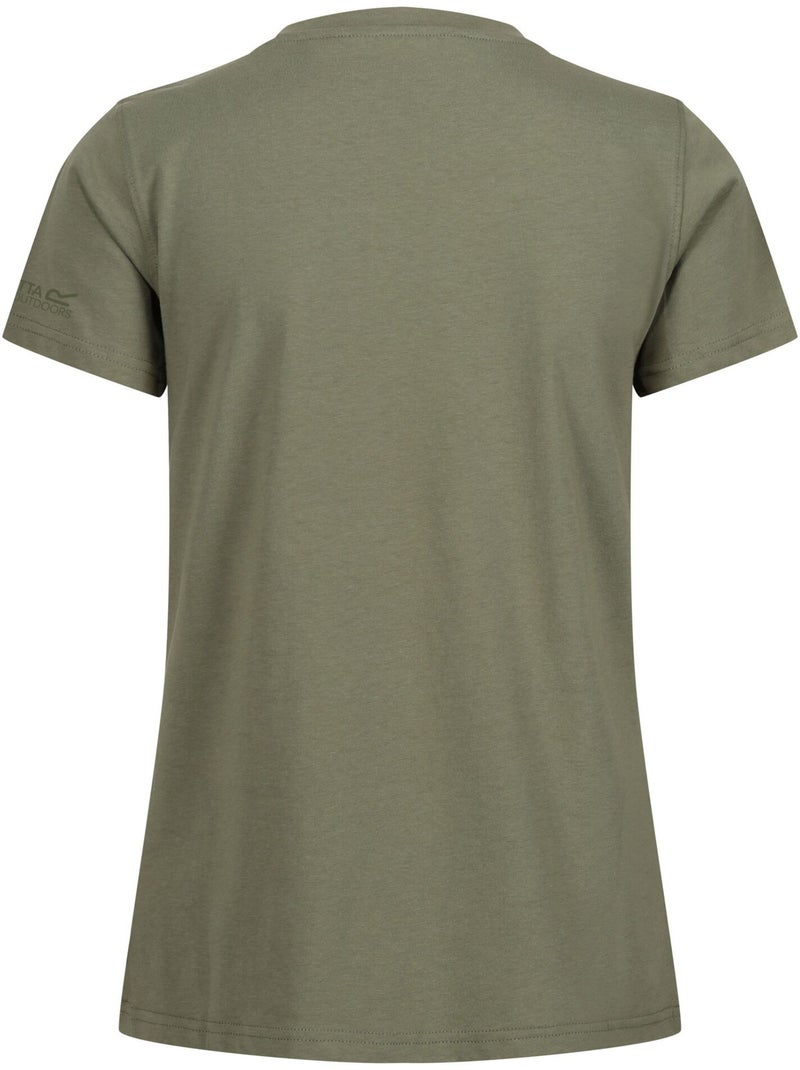 T-shirt motif/style photo filandra - regatta Vert - Kiabi