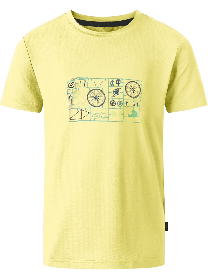 T-shirt motif/style pièces de vélo amuse - dare 2b Vert - Kiabi