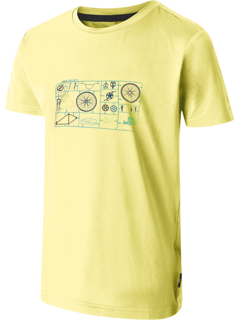 T-shirt motif/style pièces de vélo amuse - dare 2b Vert - Kiabi