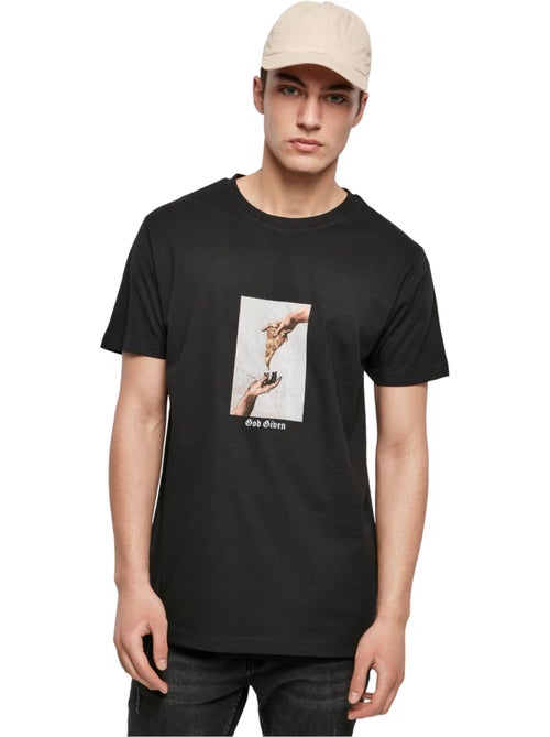 T-shirt motif/style pizza - mister tee - Kiabi