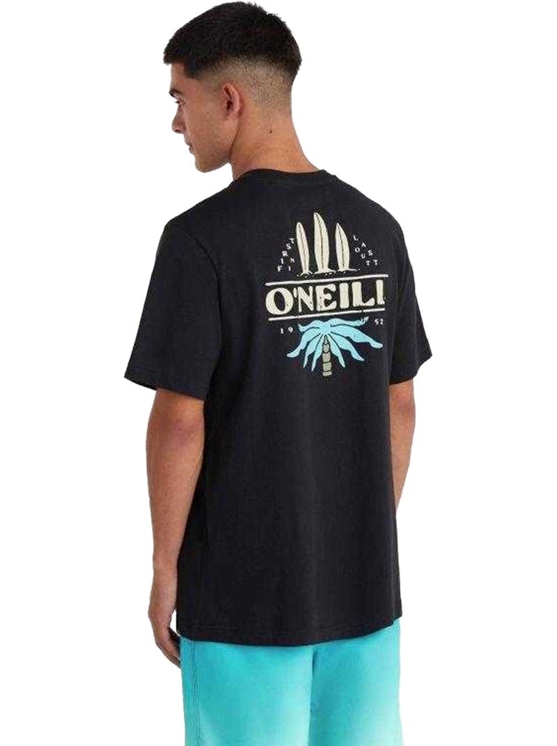 T-shirt motif/style planche de surf beach graphic - o´neill Noir - Kiabi