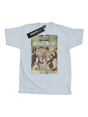 T-shirt motif/style poster - le livre de la jungle (baloo, kaa, mowgli, shere khan)