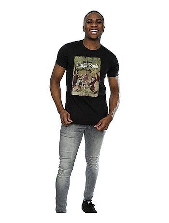 T-shirt motif/style poster - le livre de la jungle (baloo, kaa, mowgli, shere khan)