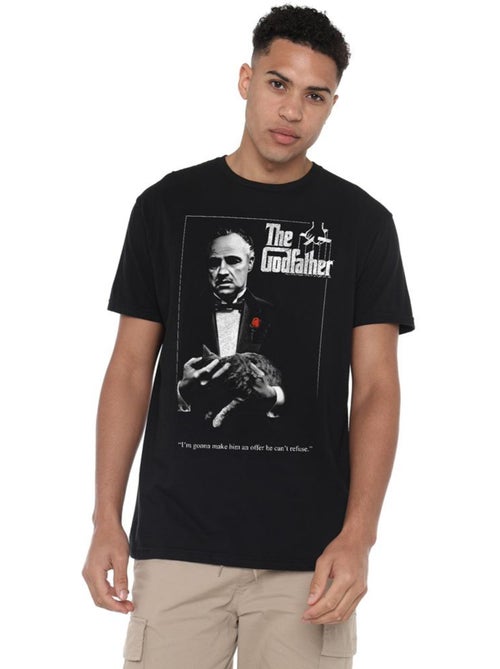 T-shirt motif/style poster - le parrain - Kiabi