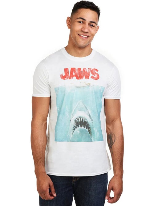 T-shirt motif/style poster - les dents de la mer - Kiabi T-shirt motif/style poster - les dents de la mer - Kiabi