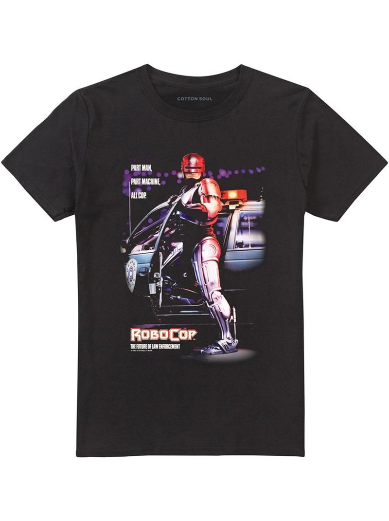 T-shirt motif/style poster - robocop (robocop) Noir - Kiabi