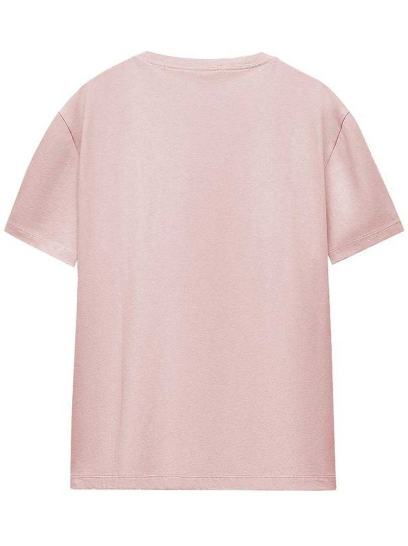 T-shirt motif/style princesse - blanche-neige et les sept nains Rose - Kiabi