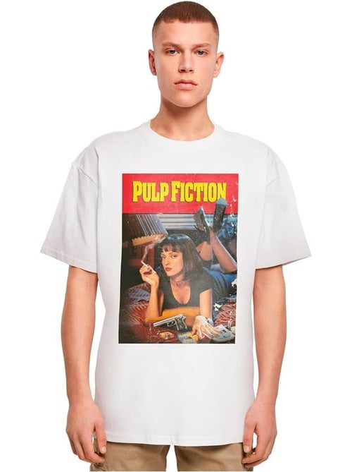 T-shirt motif/style pulp fiction poster - merchcode - Kiabi