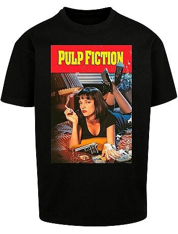 T-shirt motif/style pulp fiction poster - merchcode