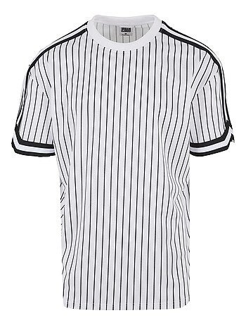T-shirt motif/style rayé - urban classics