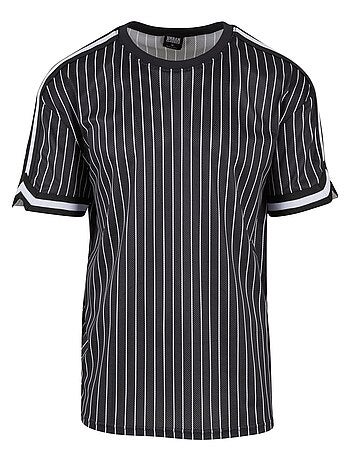 T-shirt motif/style rayé - urban classics