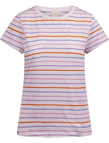 T-shirt motif/style rayé michaela - trespass