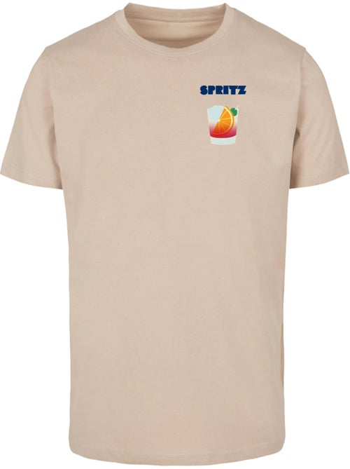T-shirt motif/style rétro spritz - mister tee - Kiabi