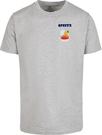 T-shirt motif/style rétro spritz - mister tee