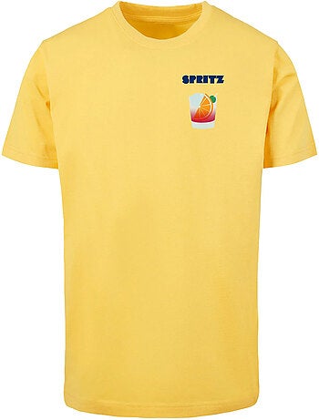 T-shirt motif/style rétro spritz - mister tee