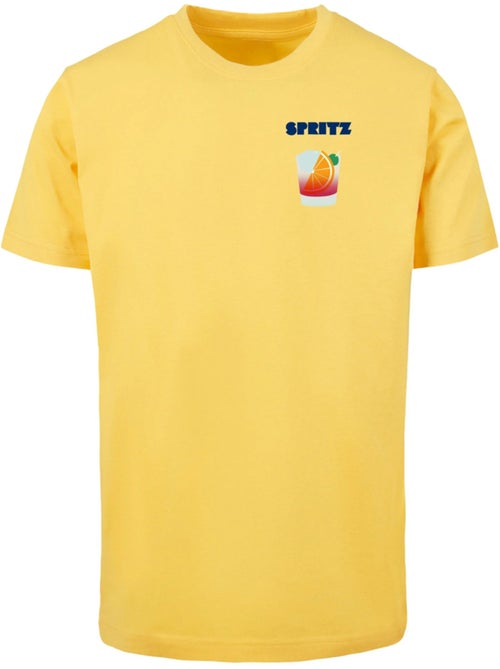 T-shirt motif/style rétro spritz - mister tee - Kiabi