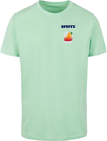 T-shirt motif/style rétro spritz - mister tee