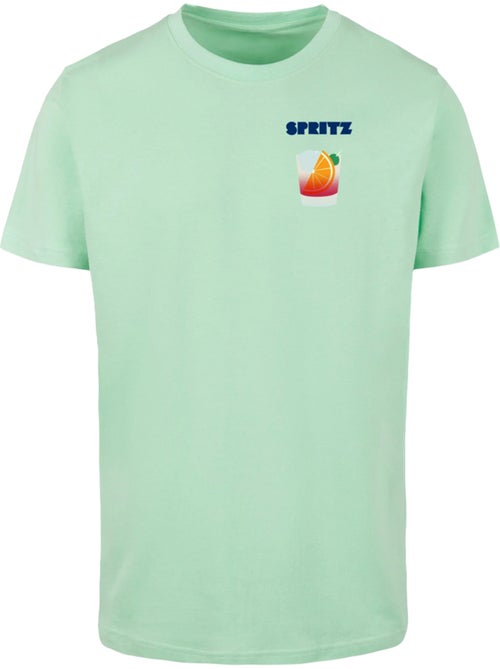 T-shirt motif/style rétro spritz - mister tee - Kiabi