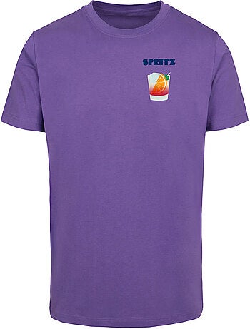 T-shirt motif/style rétro spritz - mister tee