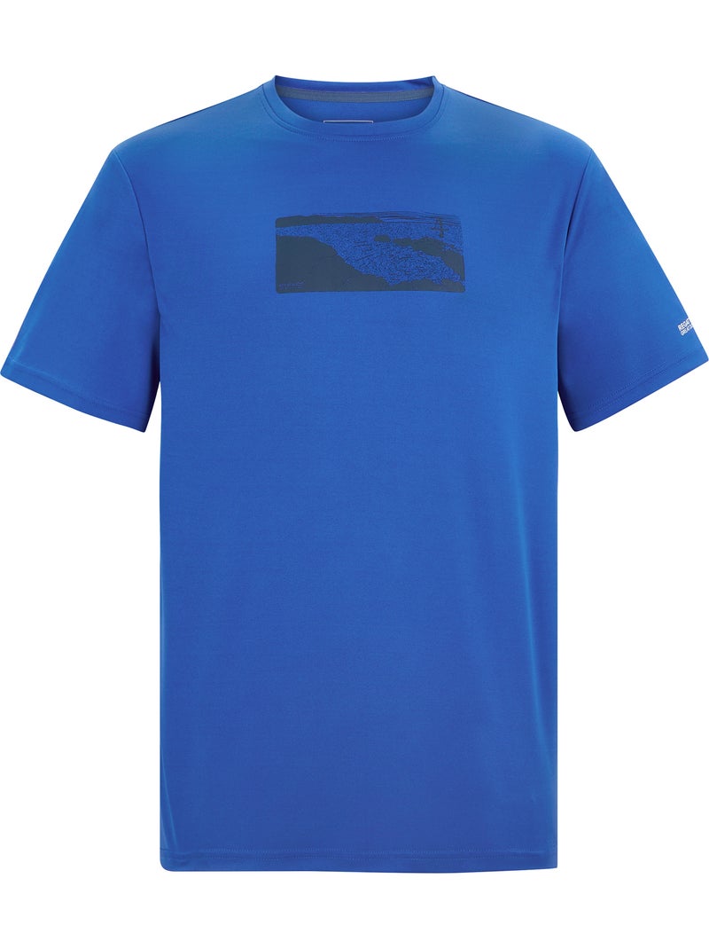 T-shirt motif/style rivière fingal - regatta Bleu Noir - Kiabi