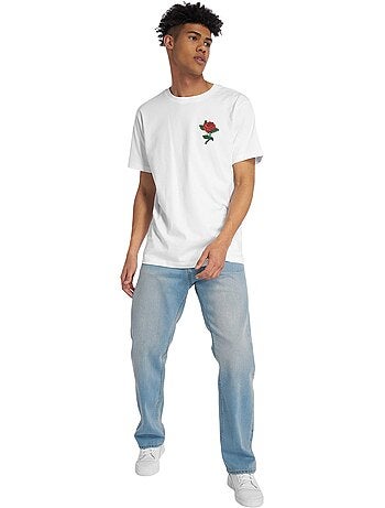 T-shirt motif/style rose - mister tee
