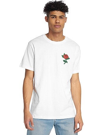 T-shirt motif/style rose - mister tee
