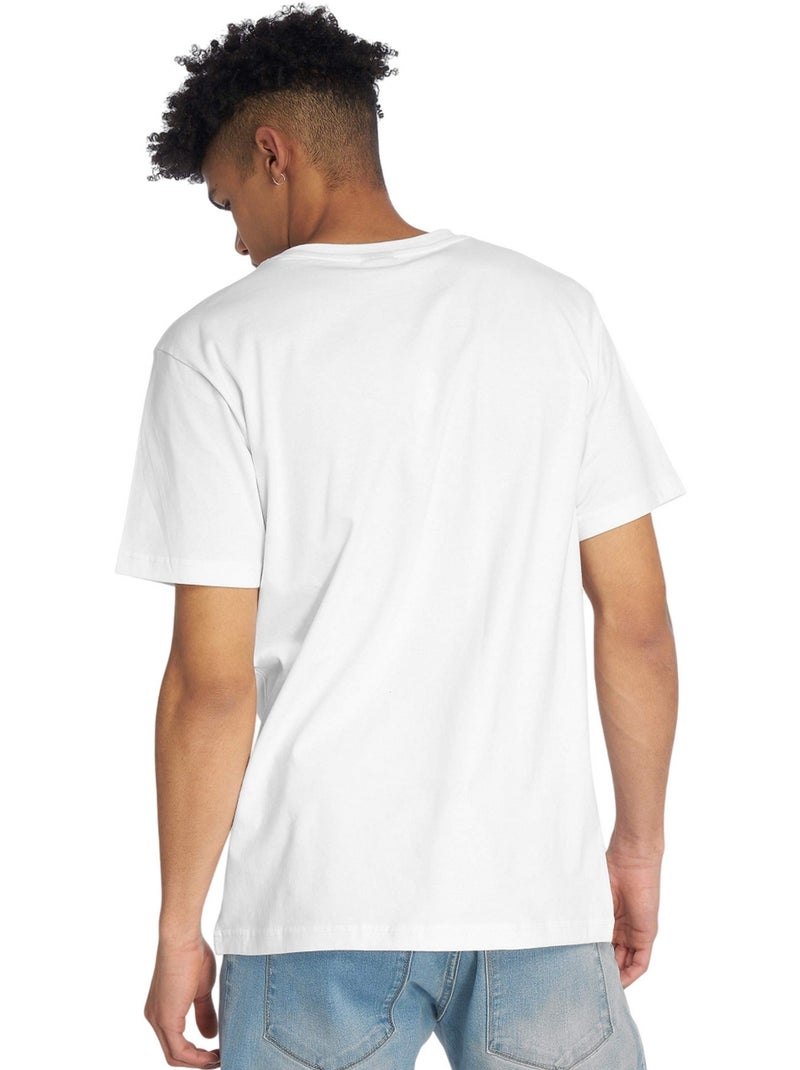 T-shirt motif/style rose - mister tee Blanc - Kiabi