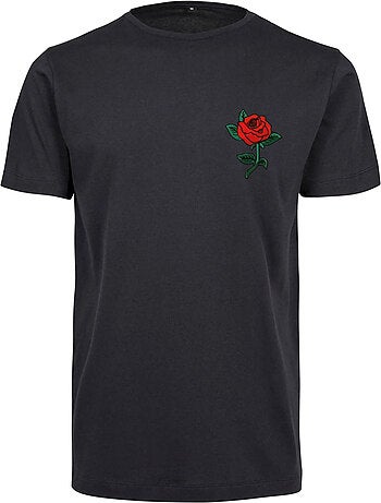 T-shirt motif/style rose - mister tee