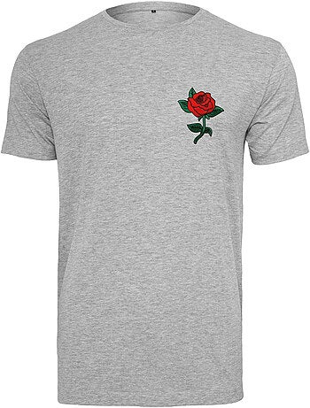 T-shirt motif/style rose - mister tee